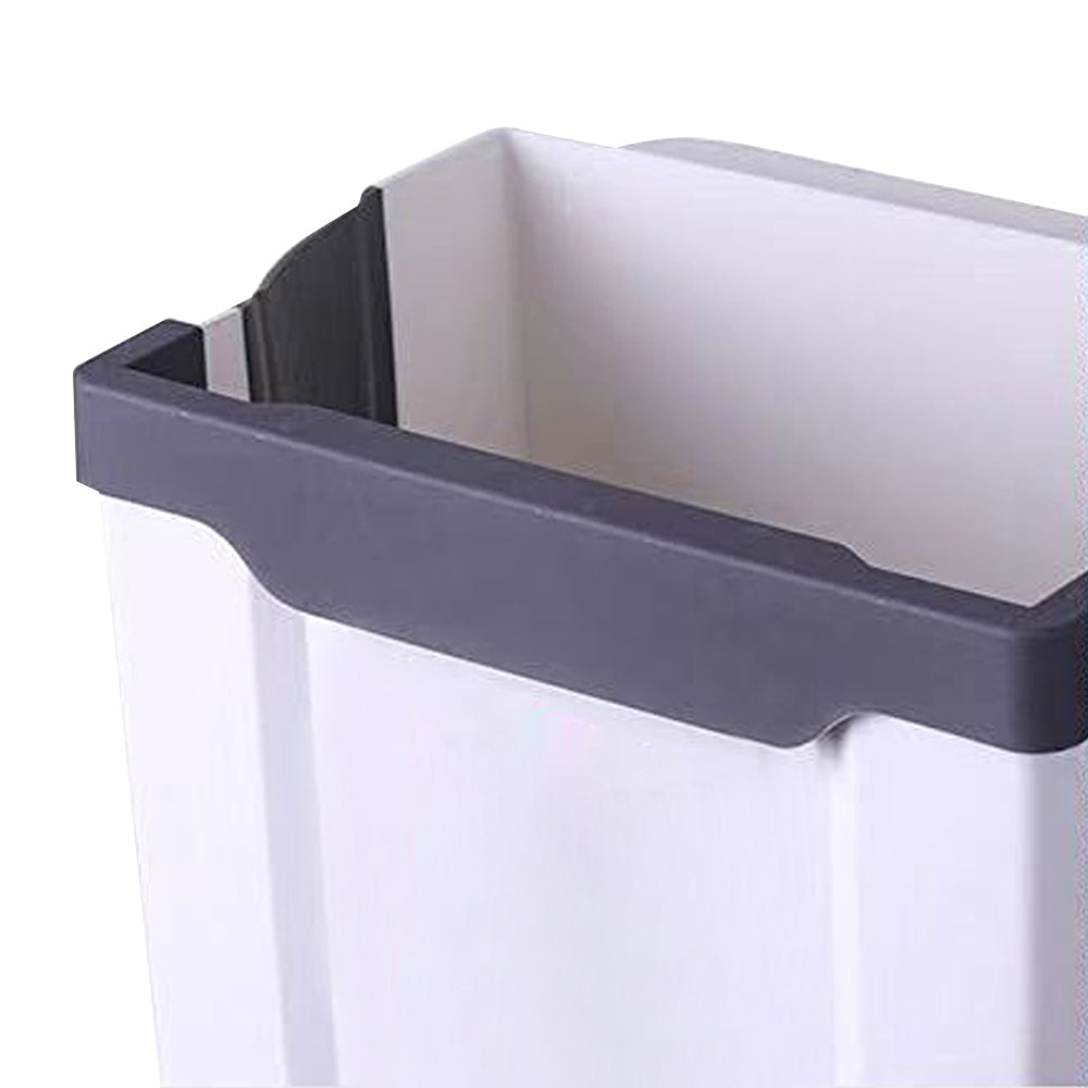 Foldable Hanging Kitchen Trash Can Garbage Can Waste Bin for Kitchen Bathroom Camping