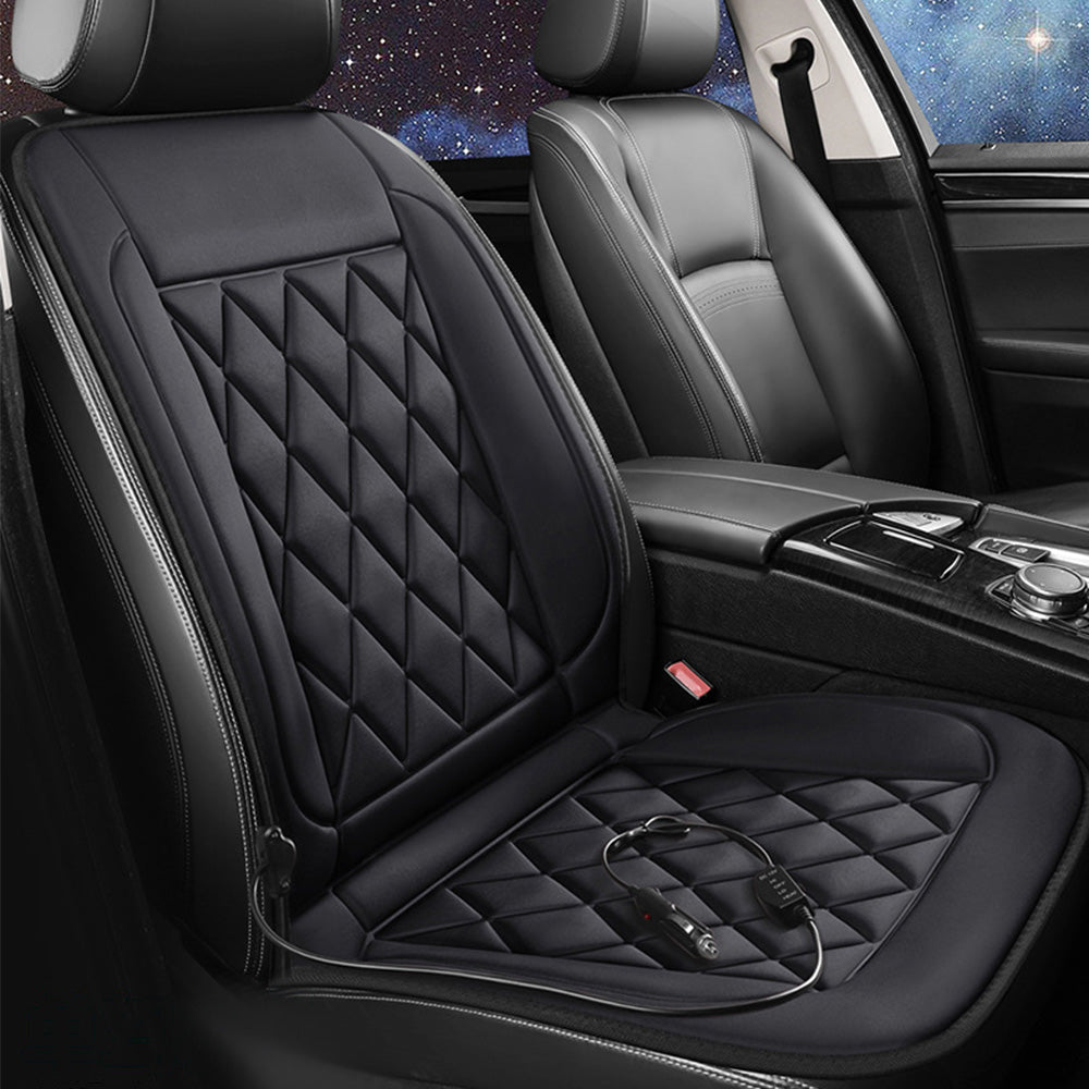 12V Heated Car Seat Cushion Universal Winter Heating Pad for Vehicles