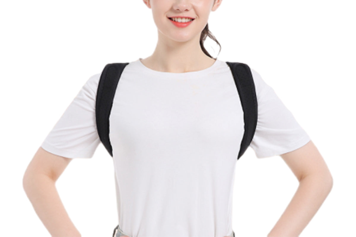 2Pcs Posture Corrector Back Straight Shoulders Brace Clavicle Support