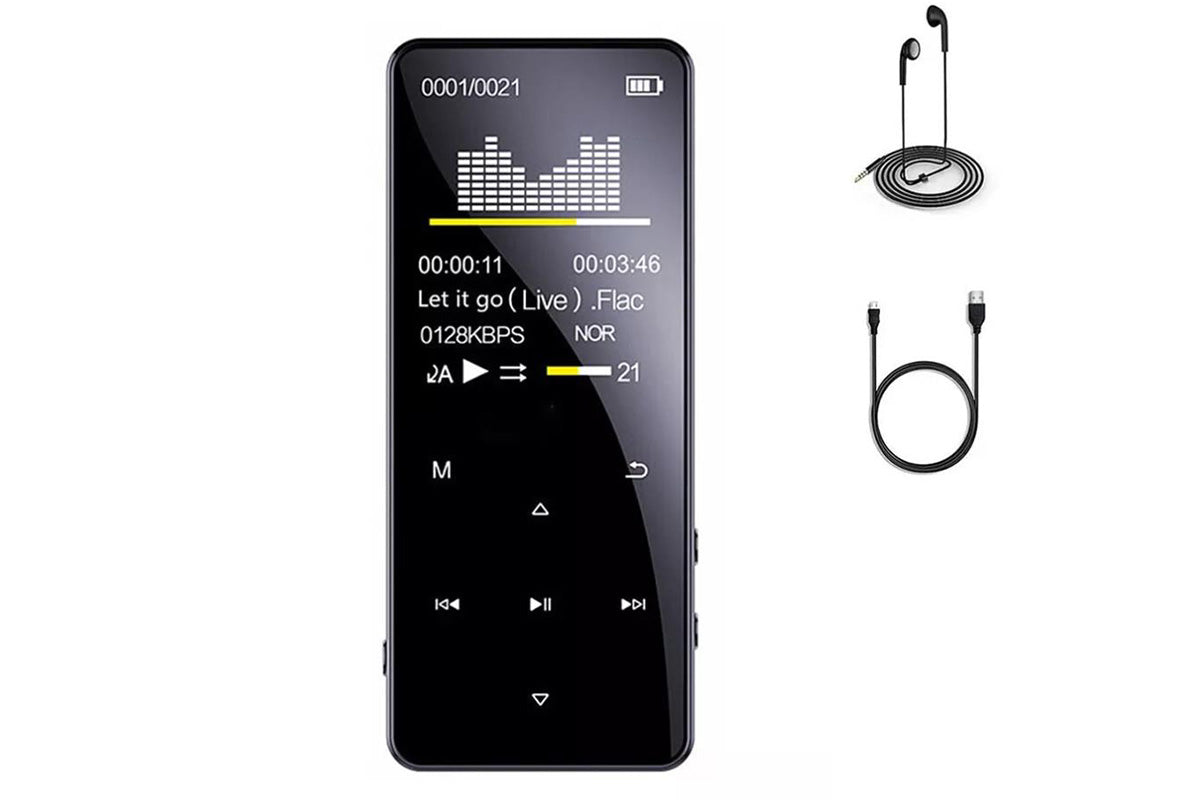 MP4 Player Bluetooth Lossless Music FM Radio Recorder Sport Player