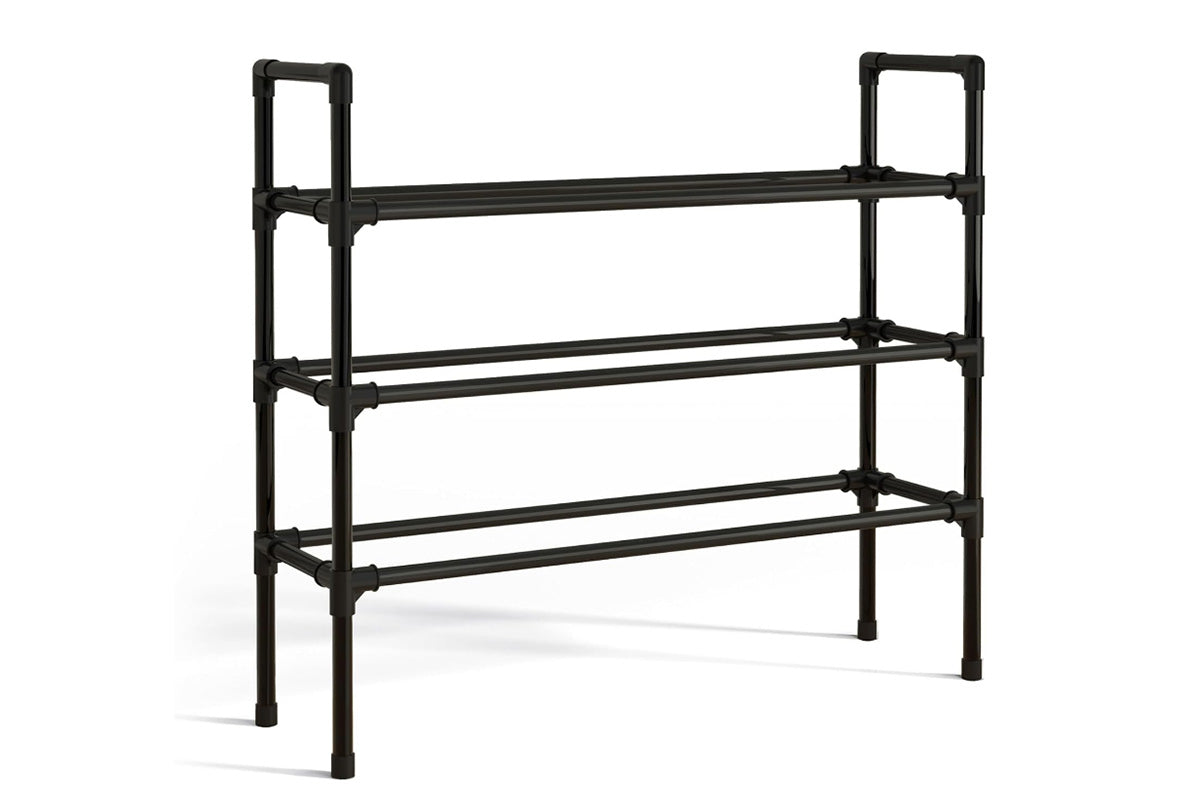 Shoe Rack 3 Tier Shelves Shoes Cabinet Storage Organizer Shelf