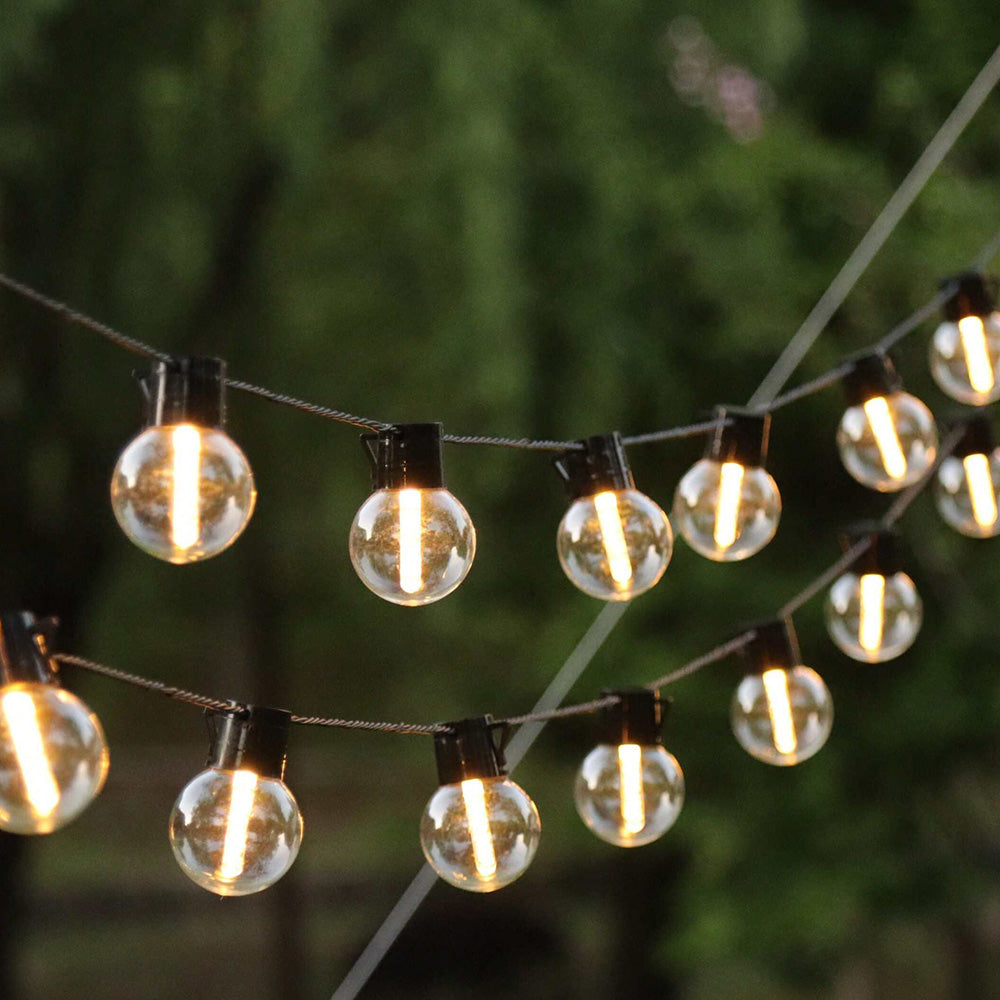 Solar LED String Lights with 20 Bulbs Weather Resistance  for Outdoor Decorative