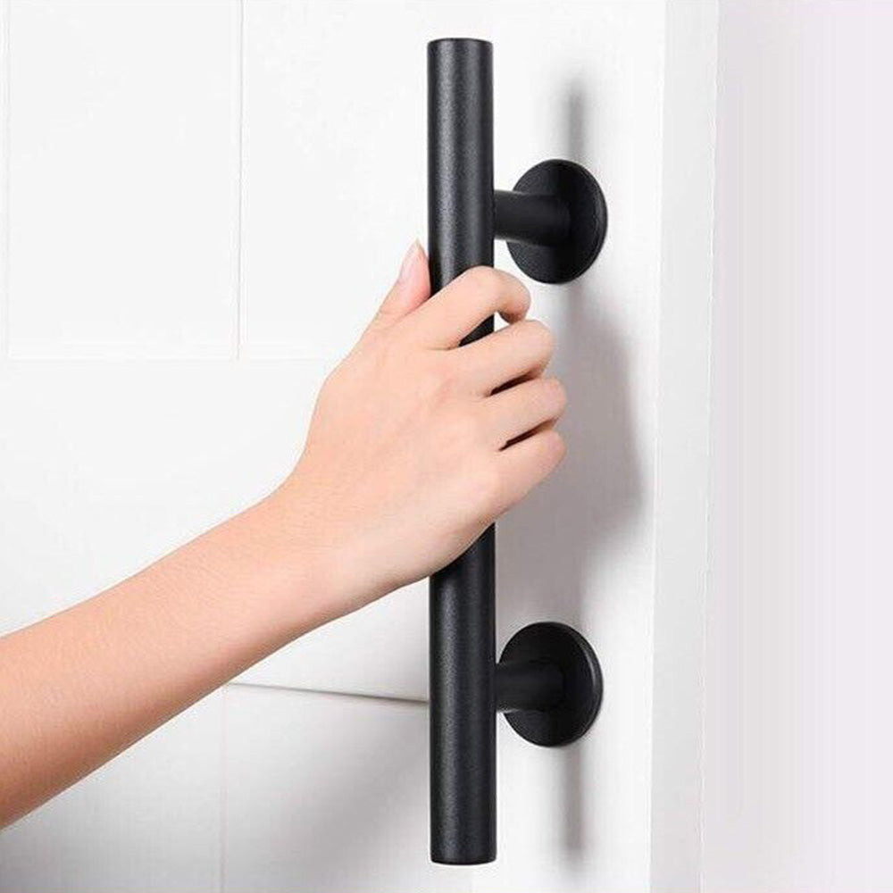 Sliding Door Handle Set for Wooden Door Pull and Flush Door Handle for Closet Barn