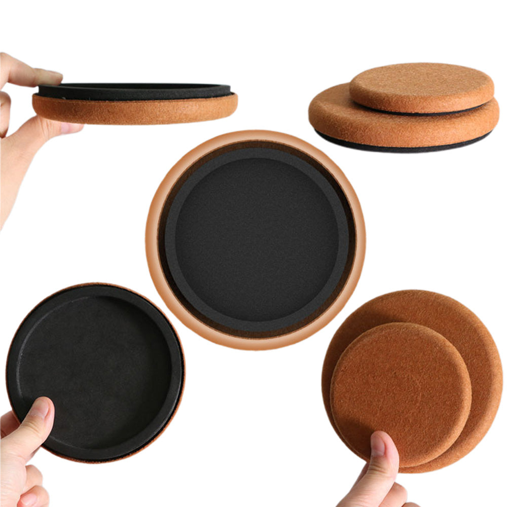 8Pcs Felt Furniture Sliders for Hardwood Floors Furniture Protective Mover Pads
