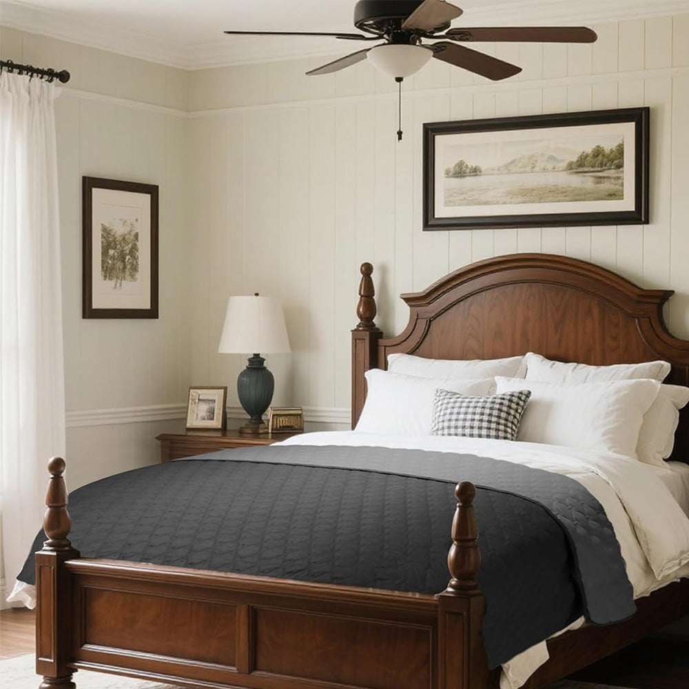 Reversible Pet Blanket Water Resistant Cover Furniture Protector for Dogs Cats