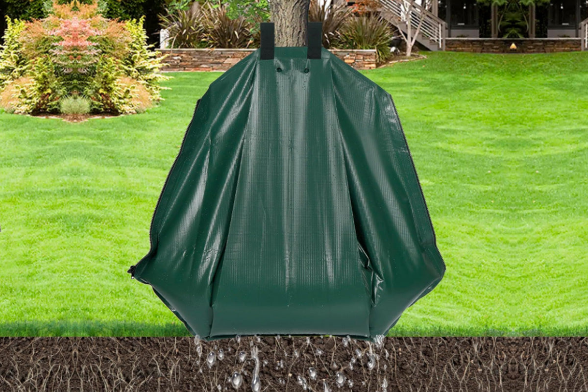 4Pcs 20 Gallon Slow Release Tree Irrigation Watering Bag Drip Irrigation Bag-4Pcs