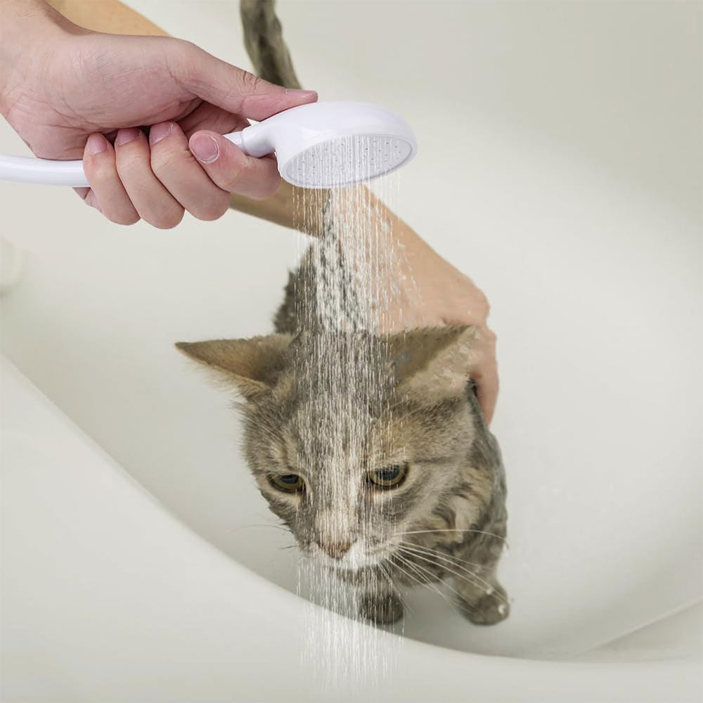 Pet Faucet Sprayer Portable Sink Spray Hose Shampoo Sprayer Rubber Pet Bath Handheld Shower