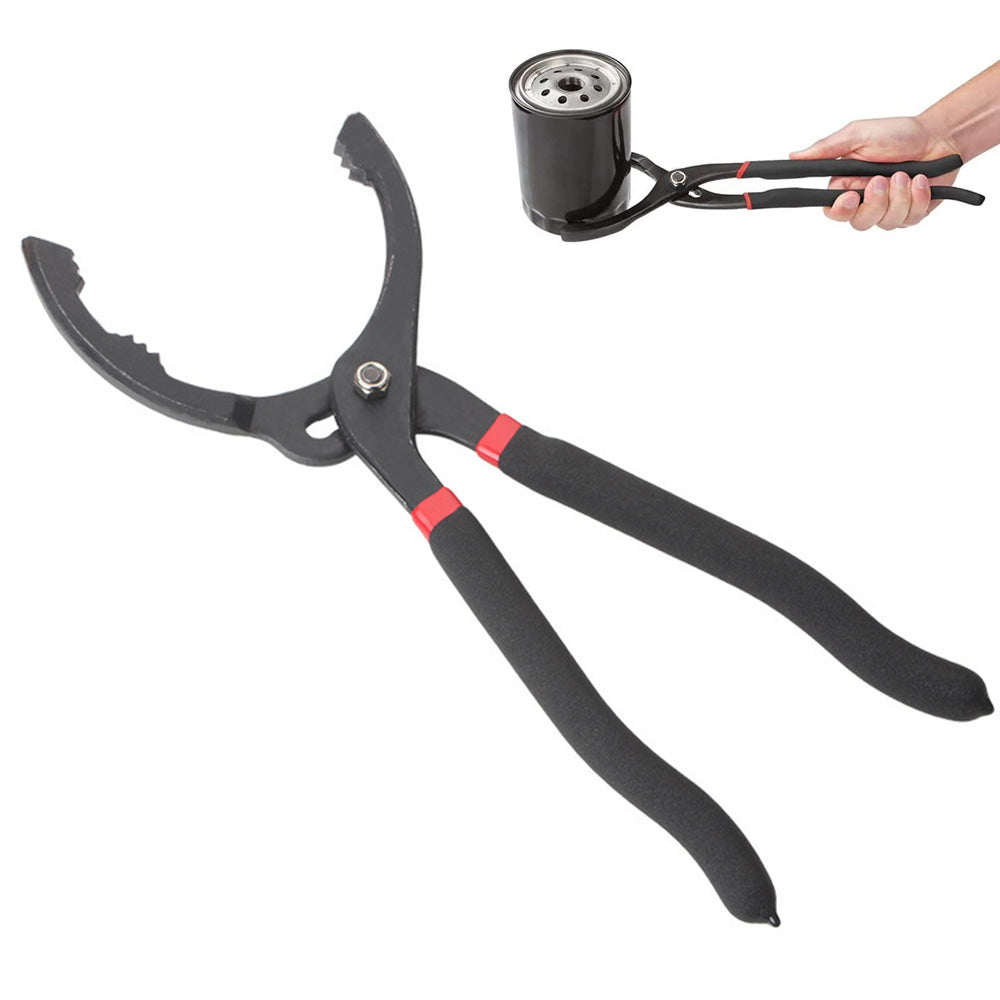 Oil Filter Pliers Wrench Adjustable 55-120mm
