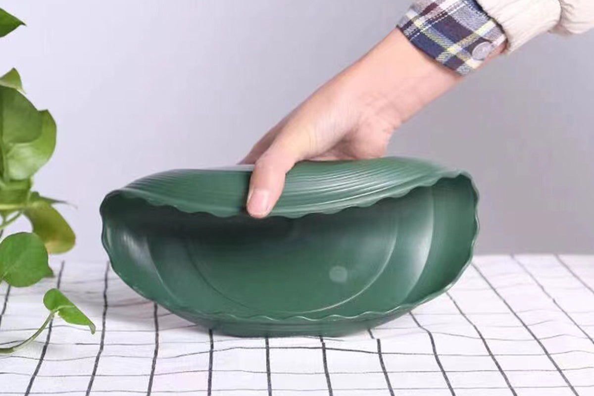 12Pcs Round Plastic Plant Saucers Durable Flower Pot Tray for Indoor Outdoor
