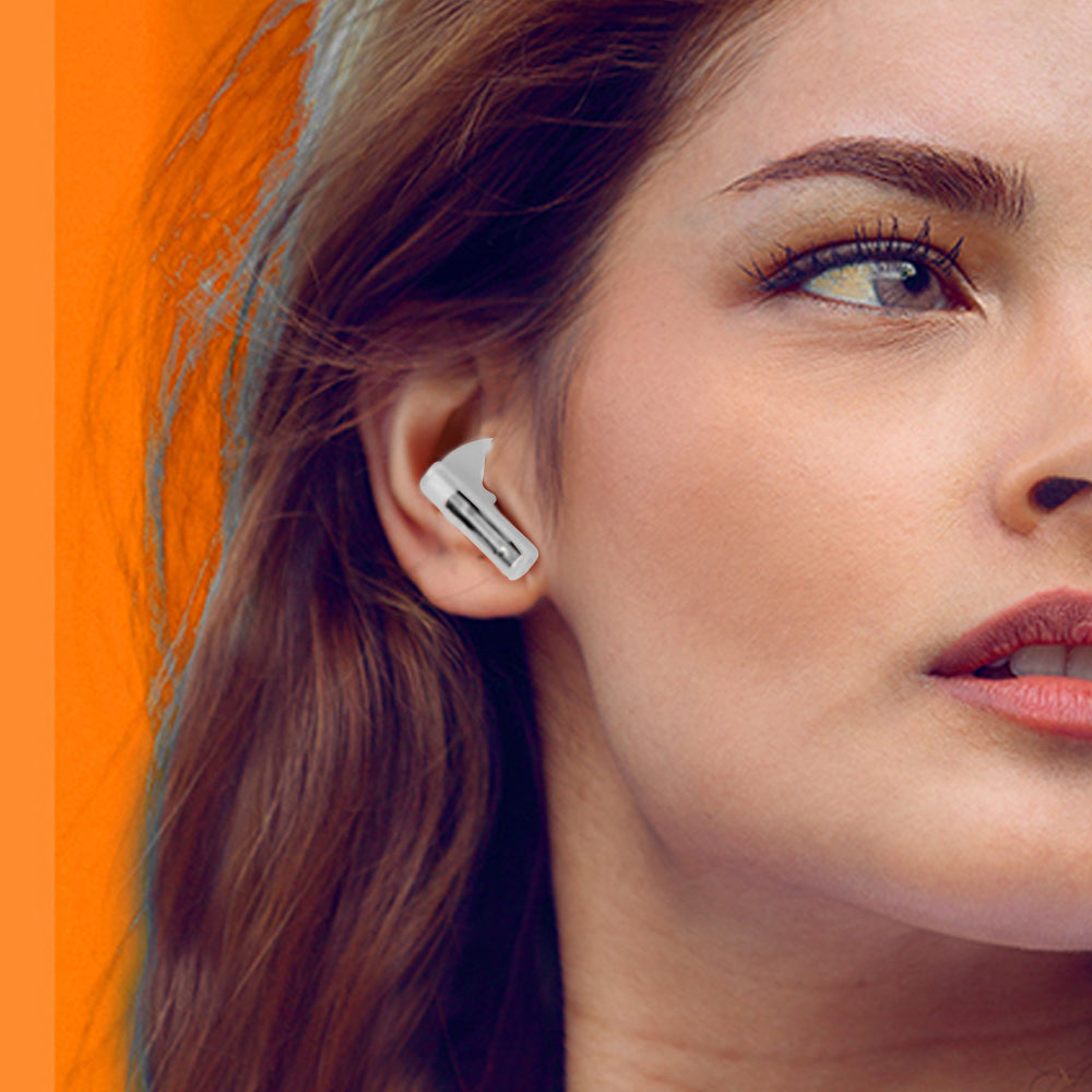 Wireless Earbuds Bluetooth 5.3 Sports Headphones Stereo Earphone White