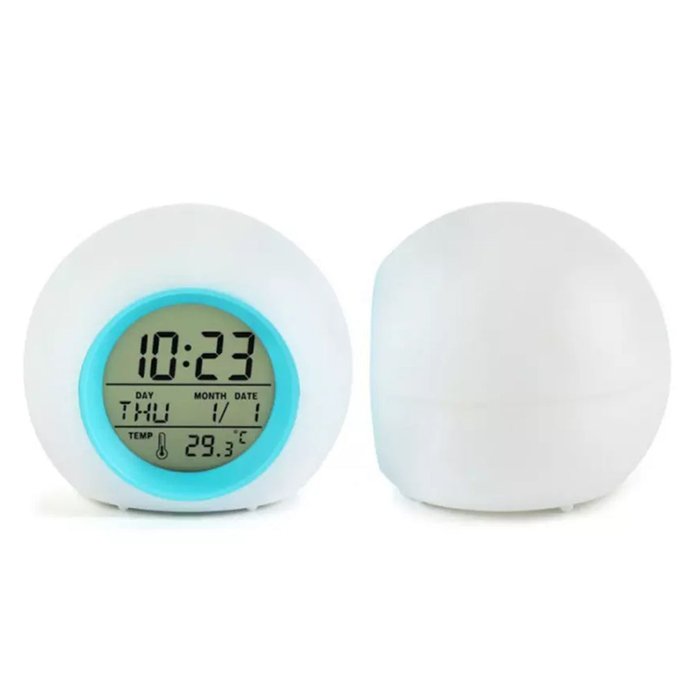 Multi-function LED Digital Alarm Clock with 7 Changing Colours