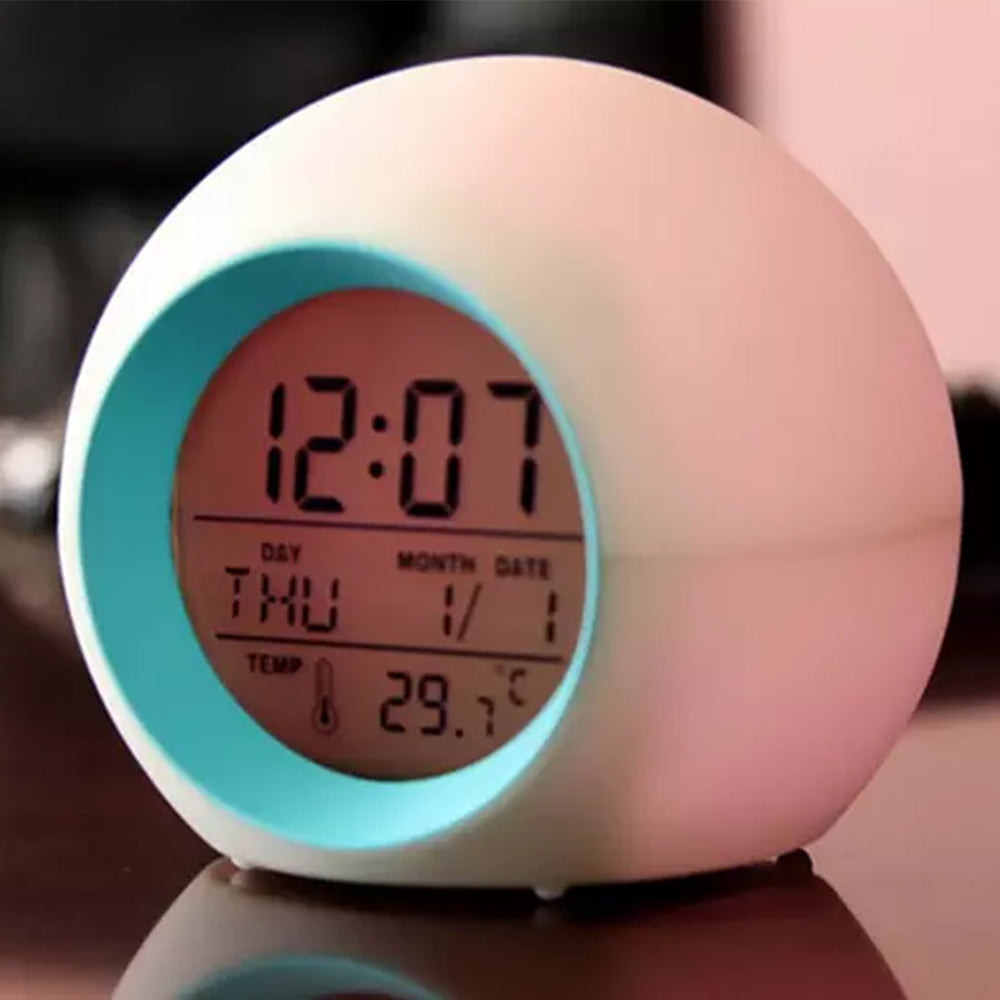 Multi-function LED Digital Alarm Clock with 7 Changing Colours