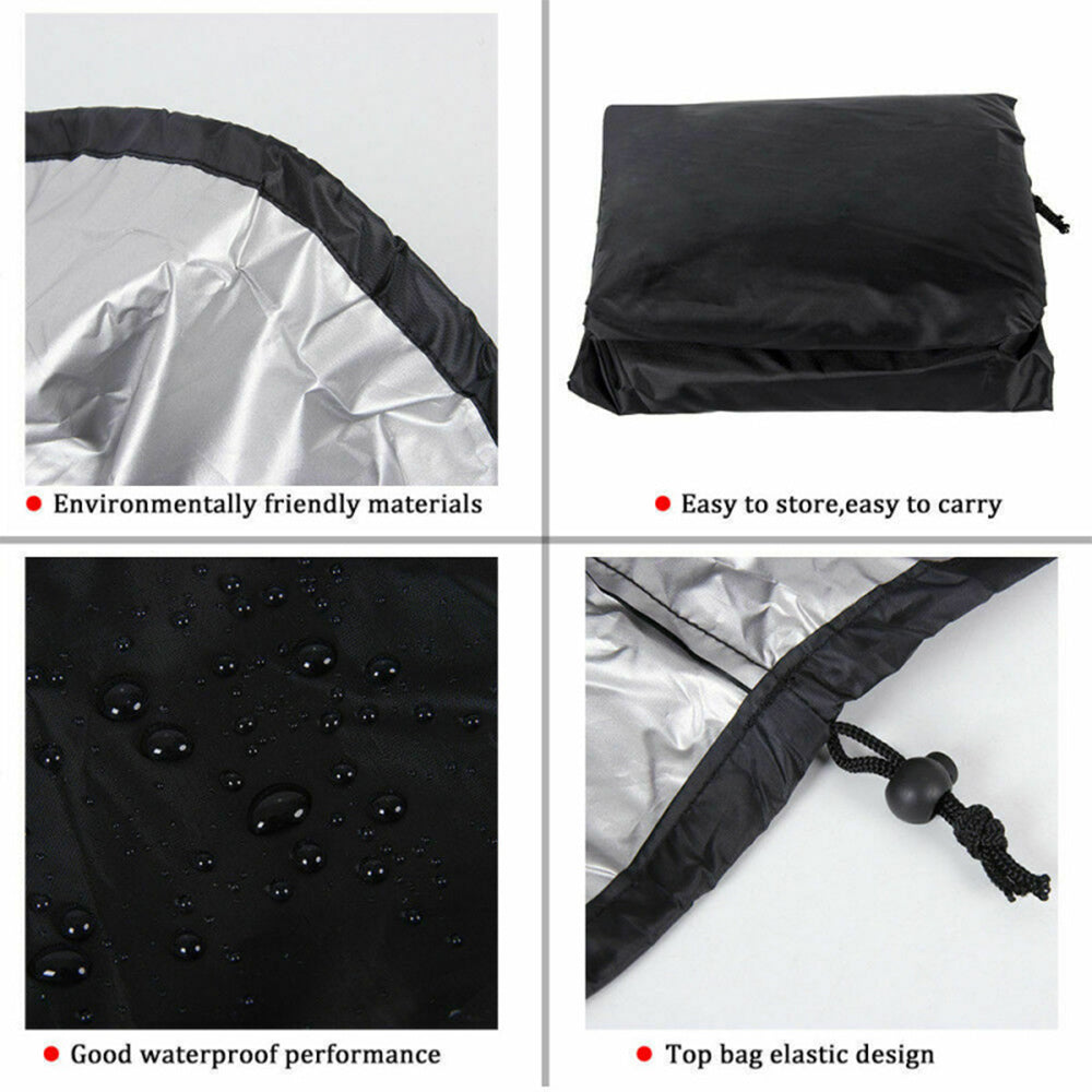 Chair Cover Oslimea Patio Hanging Egg Chair Cover Durable Lightweight Waterproof Egg Swing -Black
