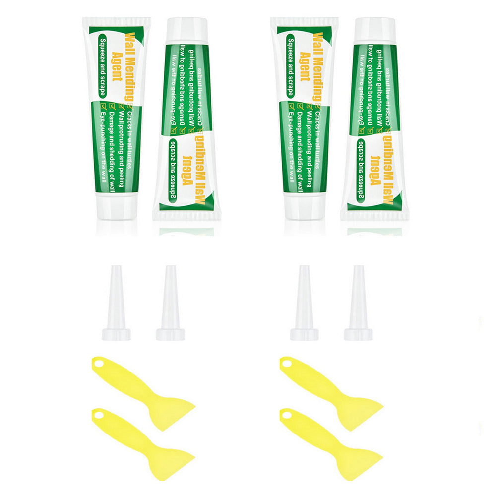 4pcs Drywall Repairs Patch Kit Wall Mending Agent Plaster Wall Repair Patch