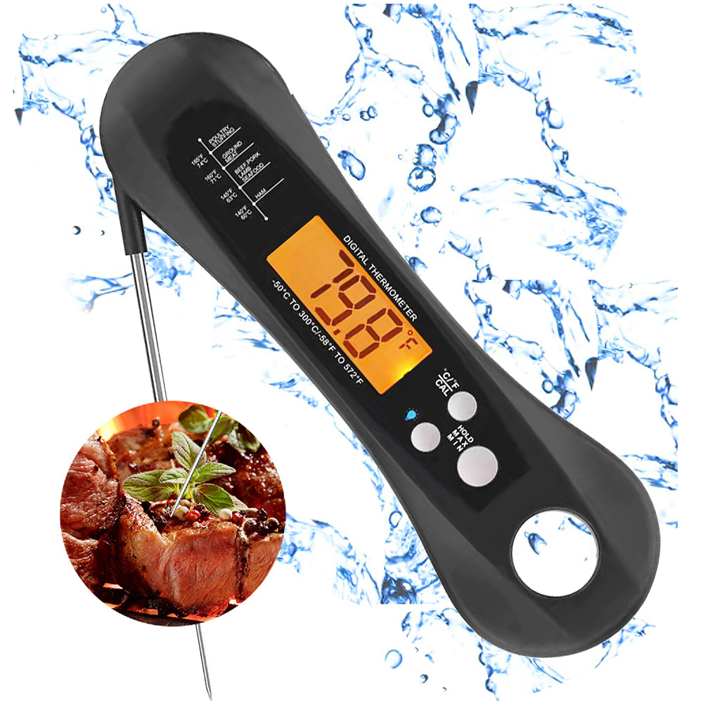 Instant Read Digital Kitchen Cooking BBQ Grill Food Meat Thermometer