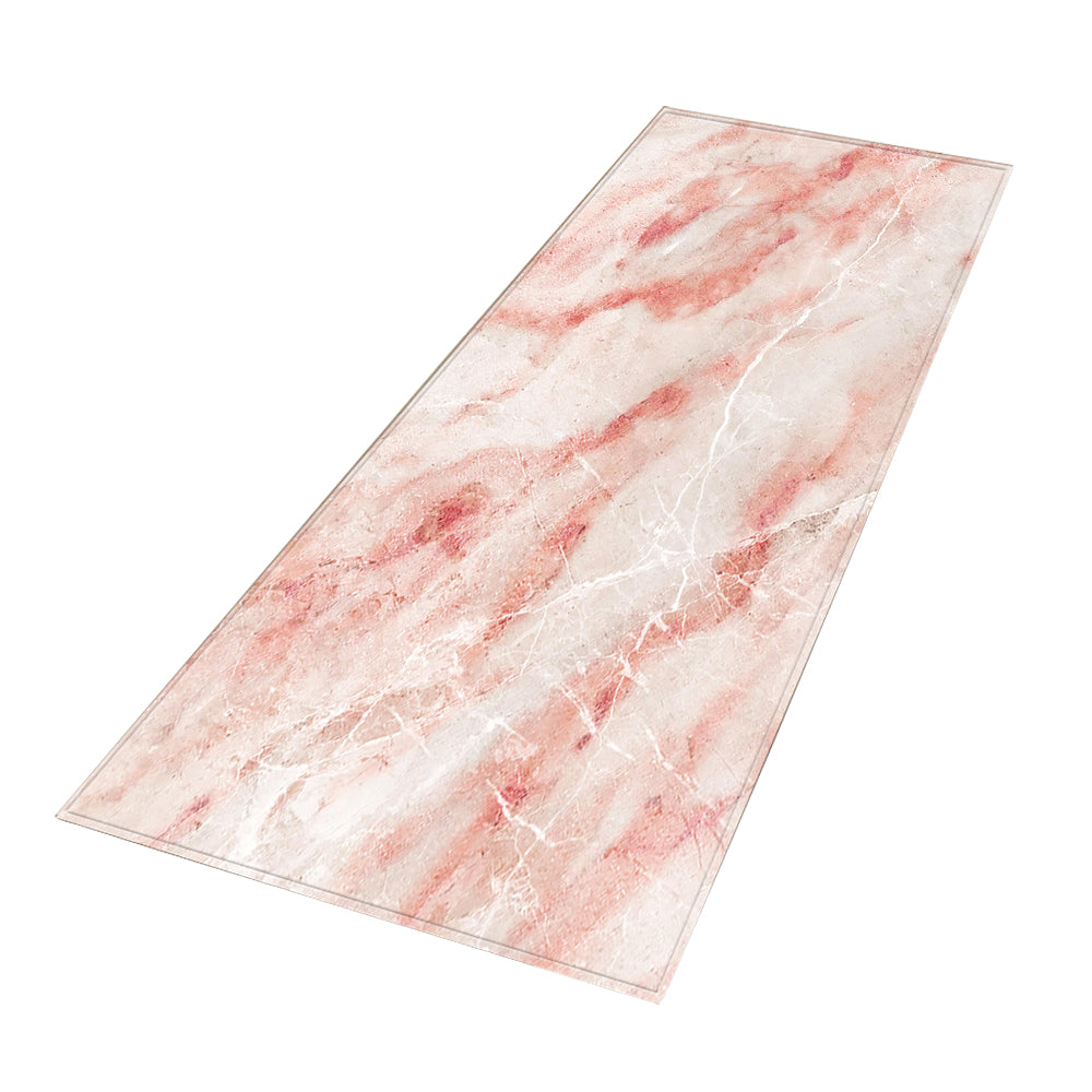 Small Area Rug Washable Entryway Doormat Throw Kitchen Bedroom Bathroom Floor Carpet-Pink