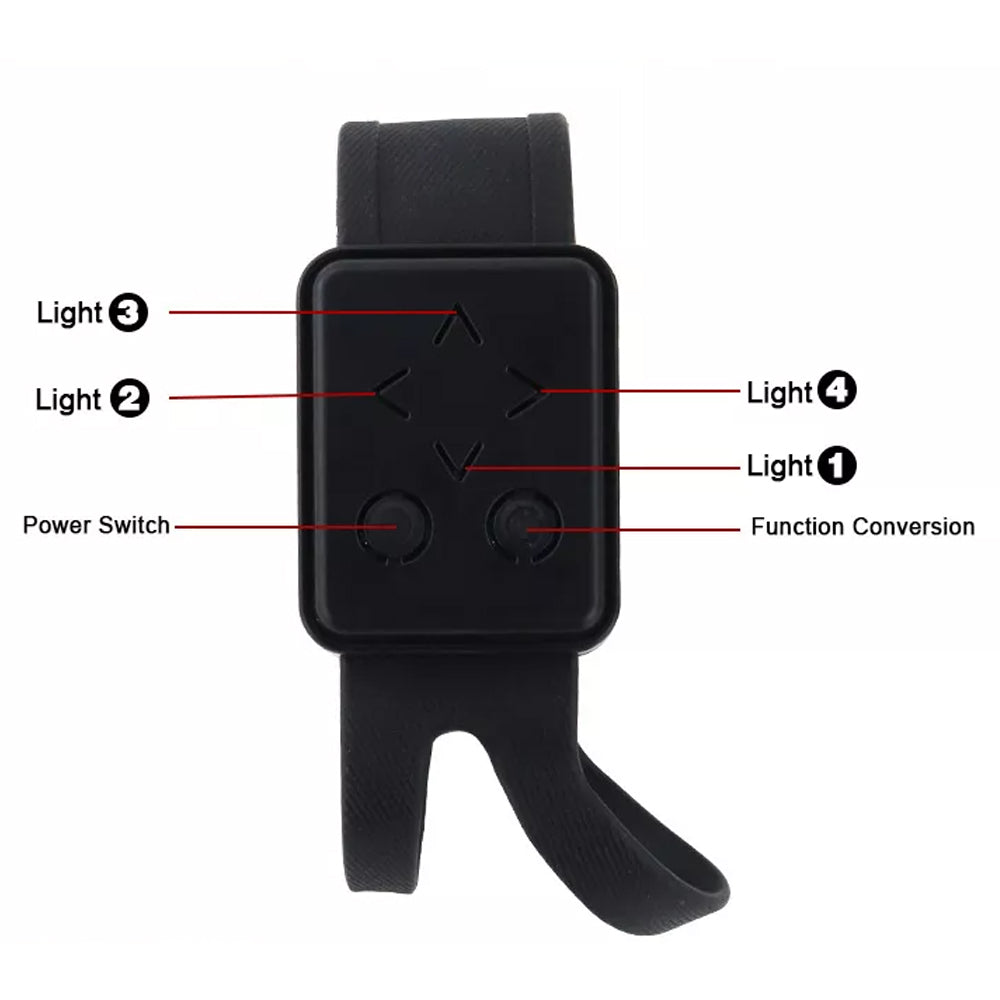 Toy Remote Hand Control Watch Gesture Sensor Twist Car Toy USB Charging Car Toy - Red