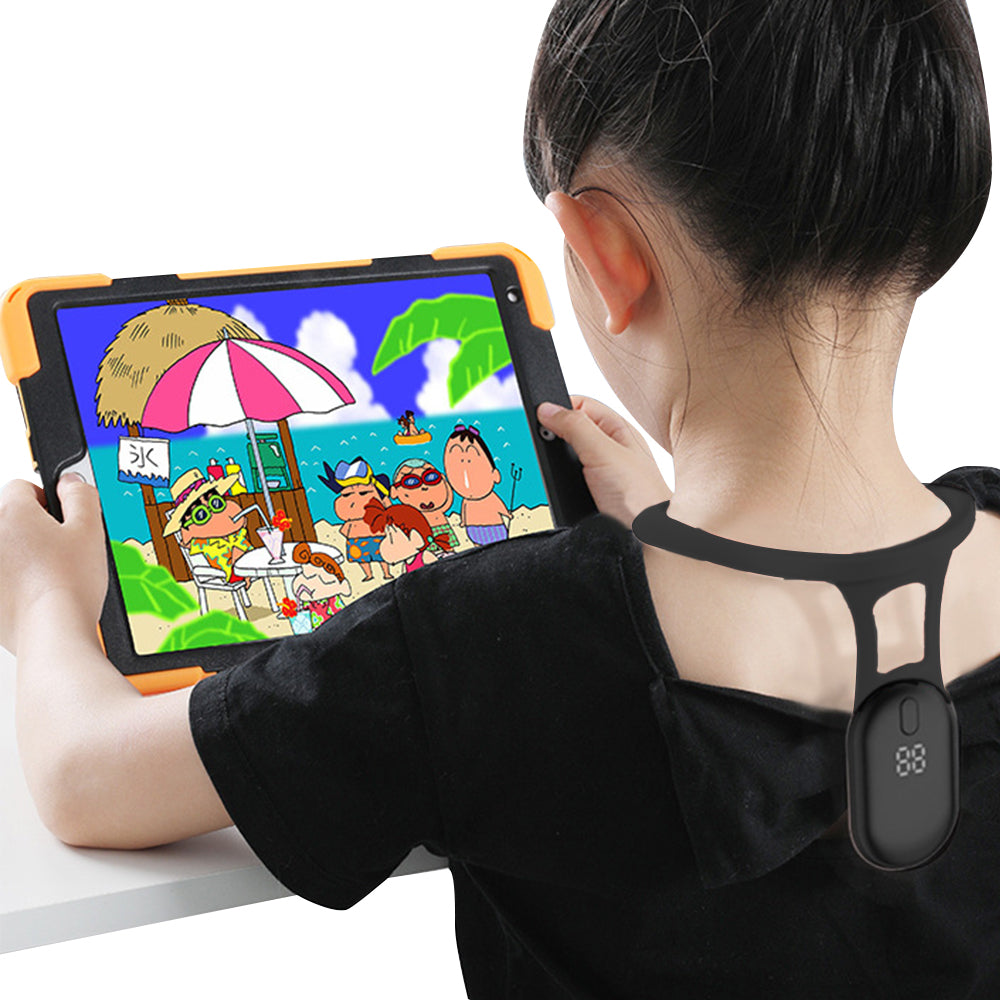 Soothing Neck Instrument Body Shaping Portable Lymphatic Drainage Device Neck Massager - Black