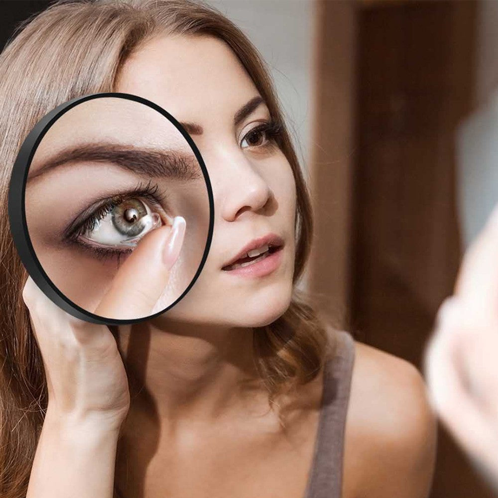 10X and 20X Magnifying Makeup Mirror Cosmetic Mirror with Eyebrow Tweezers