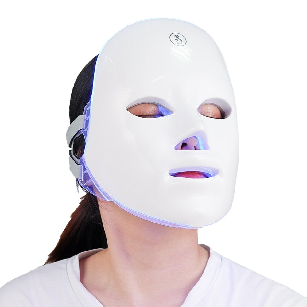7 Color LED Face Mask for Skin Care Treatment Facial Photon Light therapy Mask
