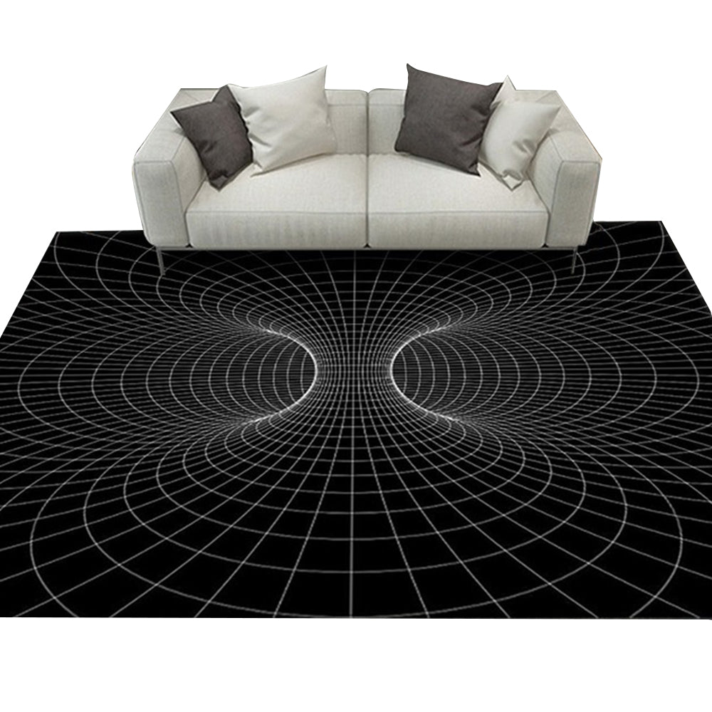 3D Optical Illusion Rug Non slip Floor Mat Living Room Rug Decor Rug Floor Mat for Bedroom Livingroom Rug Home Decor-Style 4