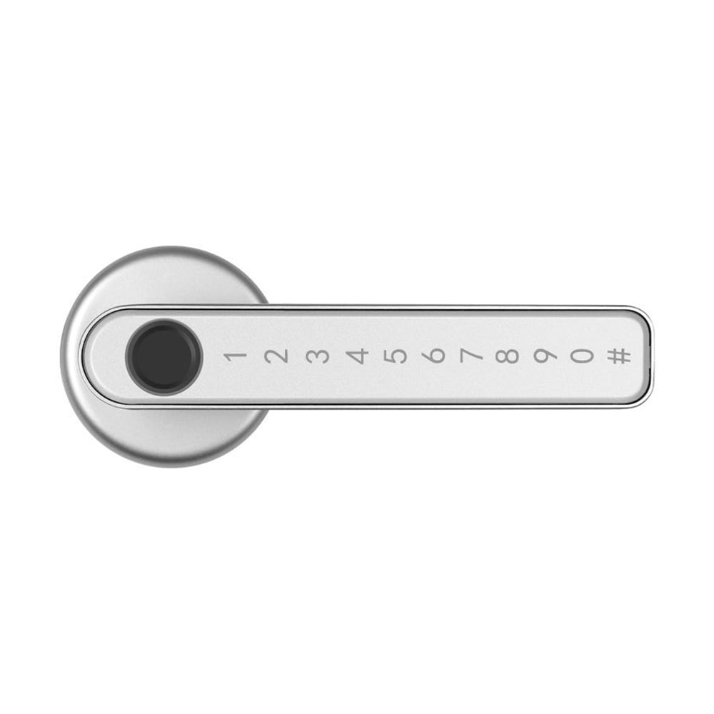 Door Lock Fingerprint Smart Digital Lever Keyless Entry Door Lock with App -Sliver