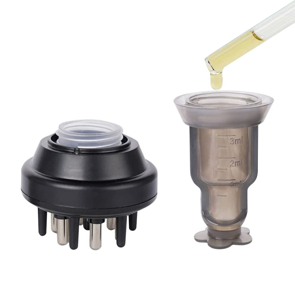 Mini Portable Scalp Applicator Liquid Guiding Massager Comb Hair Oil Dispenser Applicator