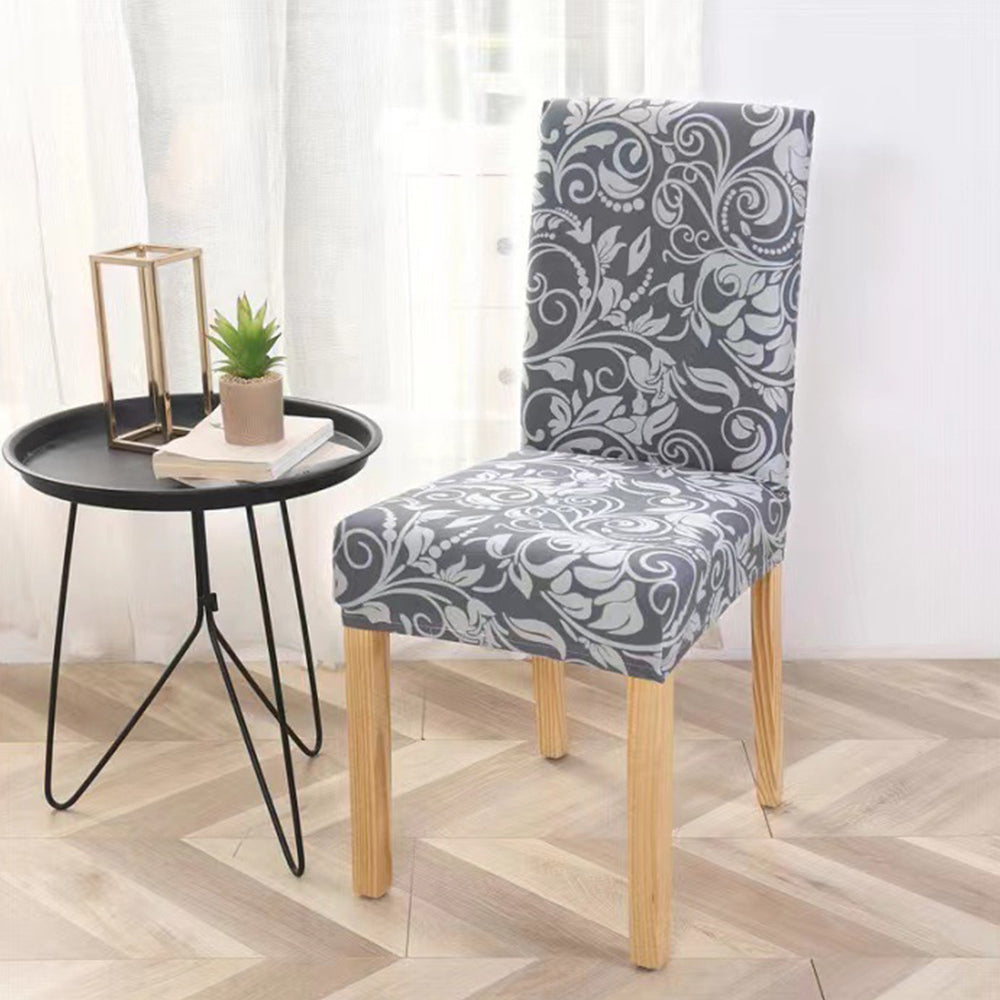 2pcs Chair Slipcovers Removable Universal Stretch Elastic Chair Protector Covers -Style 3