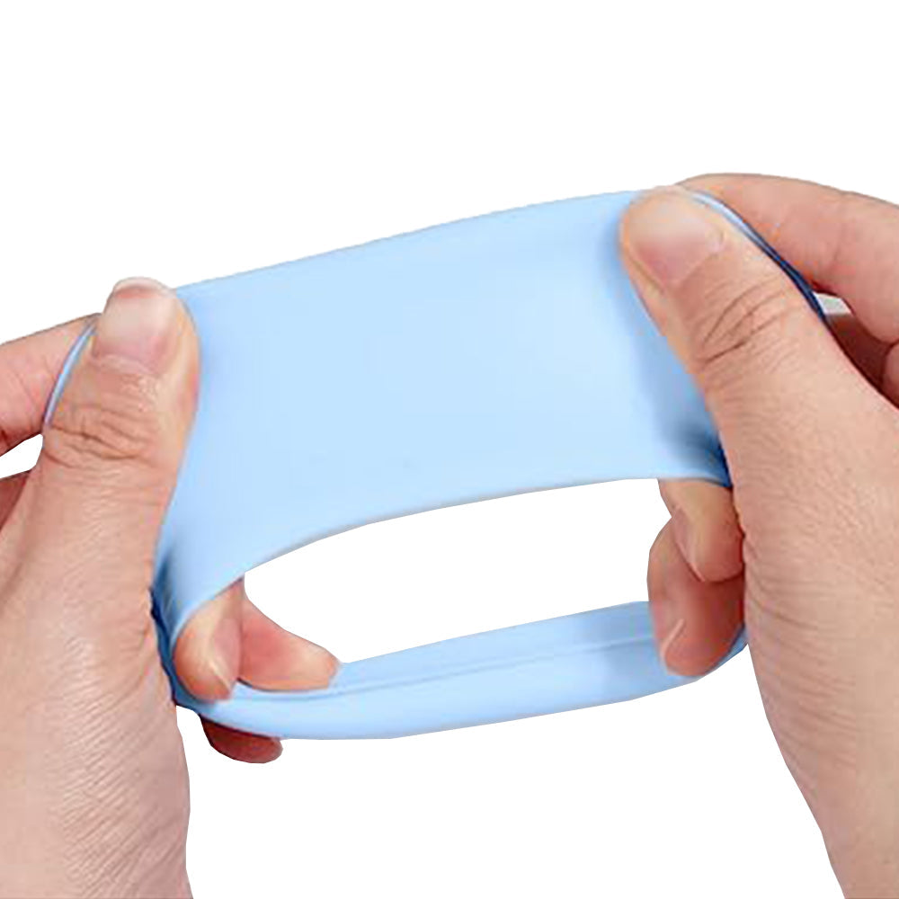 For Apple AirPods Max Headphones Protective Case Silicone Sleeves Full Set Cover Light Blue