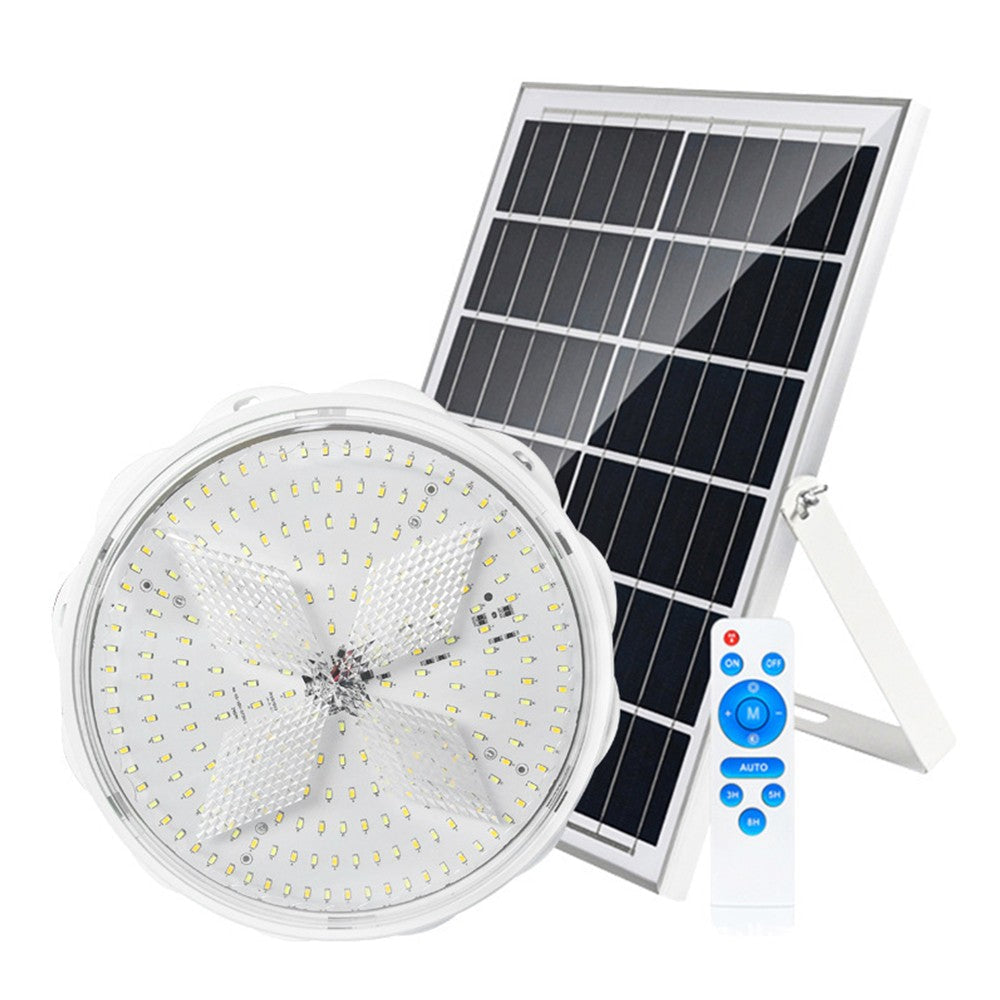Solar Ceiling Light Garden Corridor Solar Chandelier with Remote Control