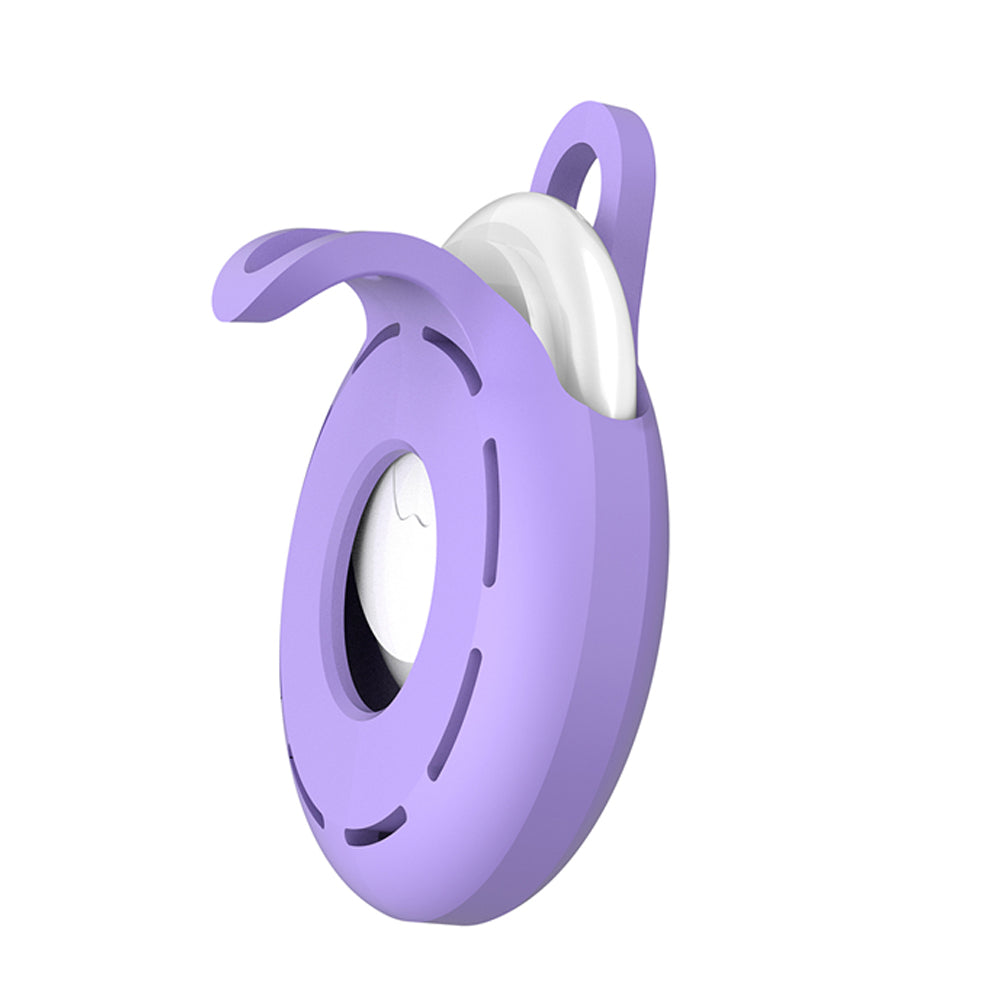 4Pcs For Apple Airtag Case Cover Anti-lost Keychain Ring Protective Case Style 2