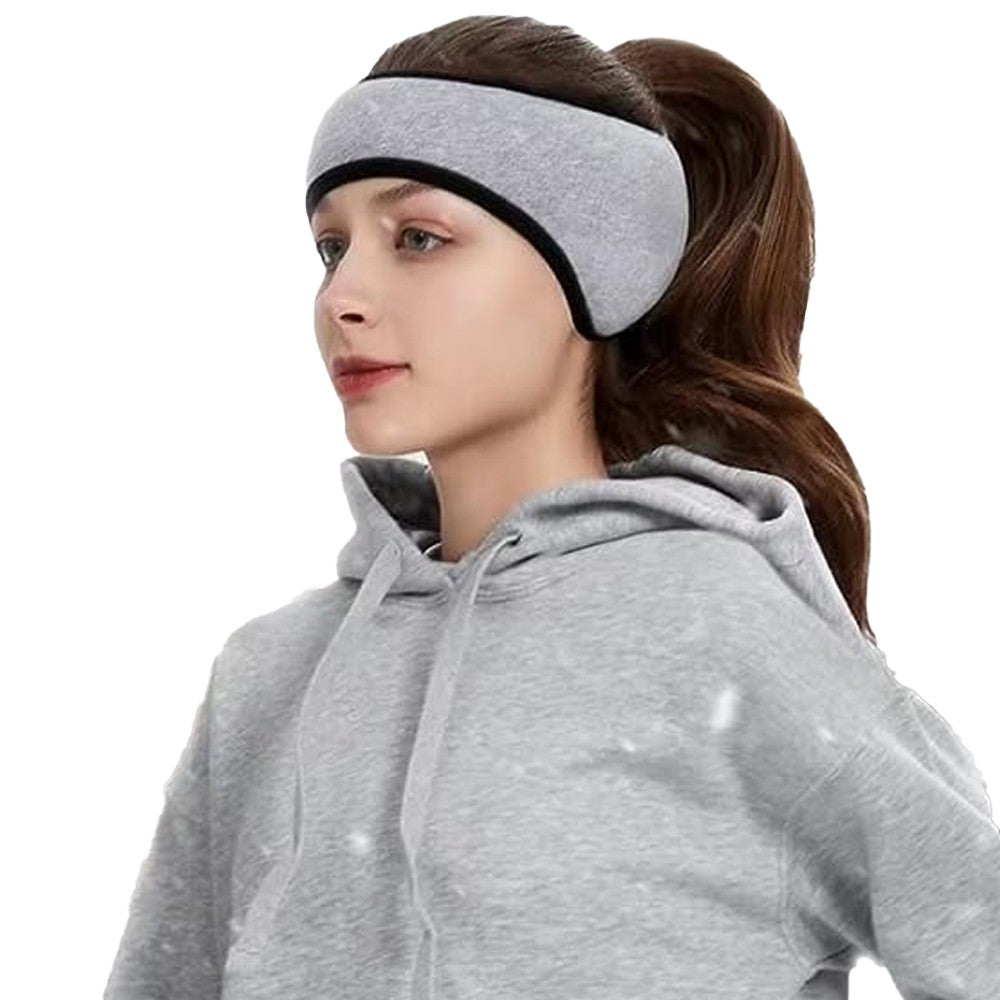 Blackout Eye Mask with Ear Muffs Sleeping Aids Relaxing Noise Cancellation Grey