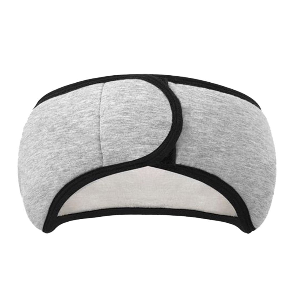 Blackout Eye Mask with Ear Muffs Sleeping Aids Relaxing Noise Cancellation Grey