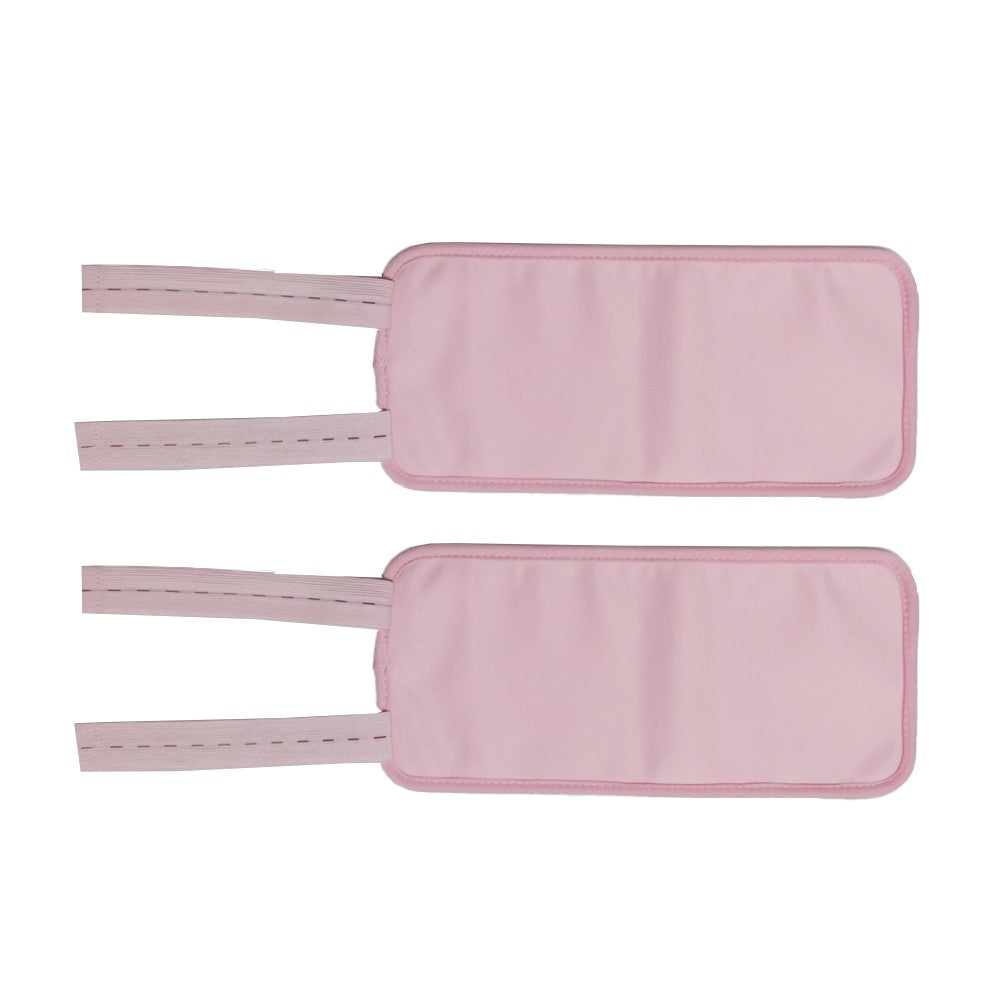 2Pcs Castor Oil Pack for Knee Calf Reusable Compress Castor Oil Wrap Pink