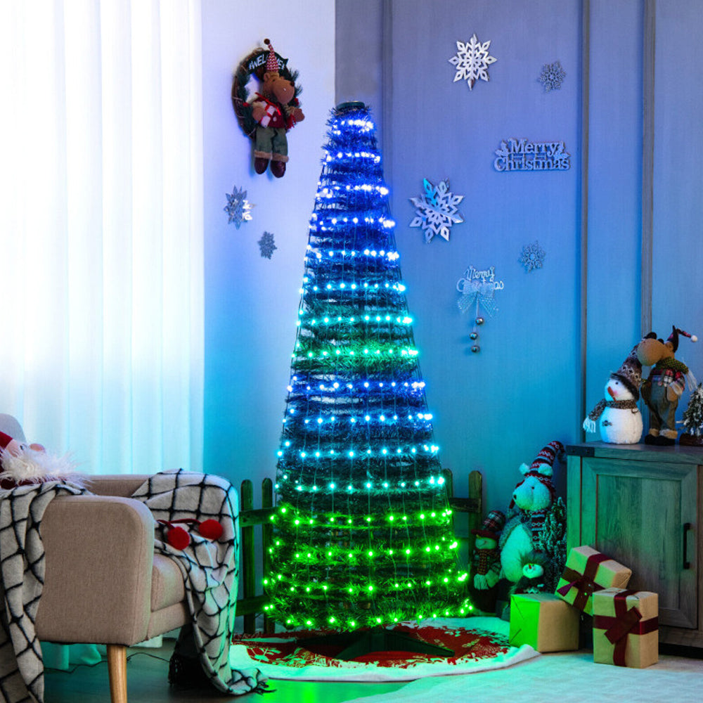 Smart App Control LED String Light Christmas Tree Decorative Light Dimmable Music Sync Light