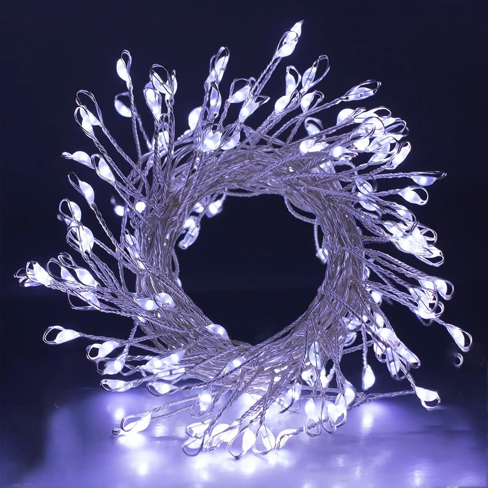 8 Modes Firecracker Starry String Lights LED Fairy Lights Christmas Decorations White
