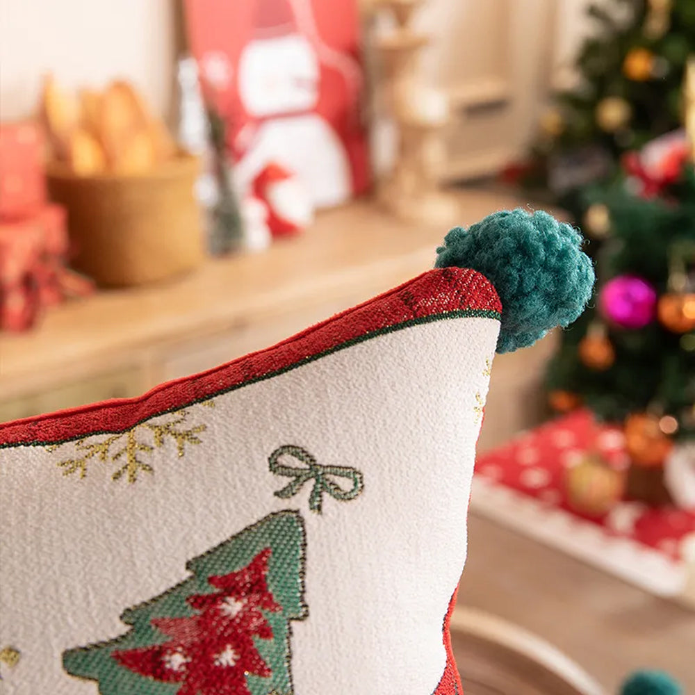 Christmas Throw Pillow with Covers Xmas Decorative Pillow