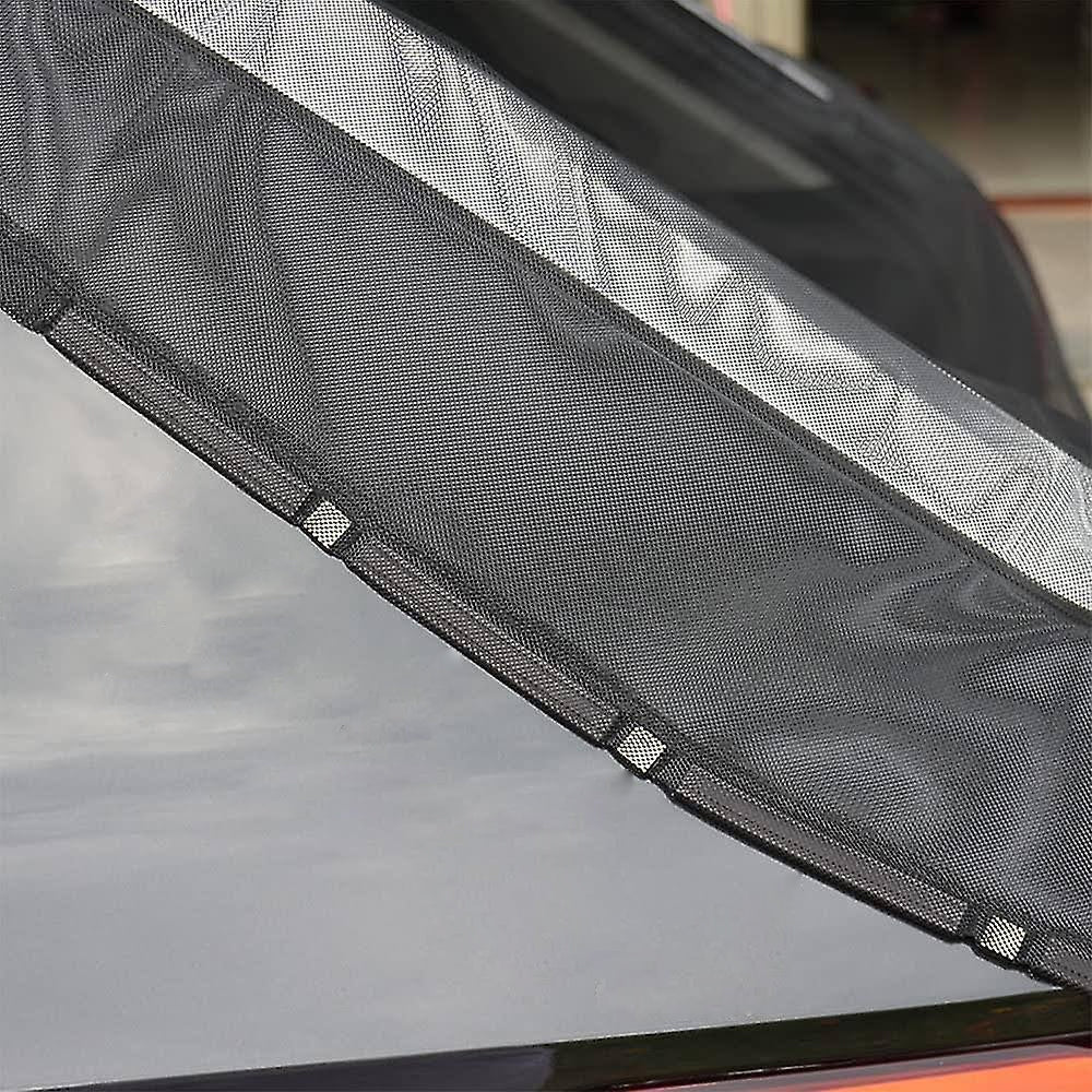 Car Tailgate Mesh Screen for SUV Camping Magnetic Car Tent Net Car Camping Accessories