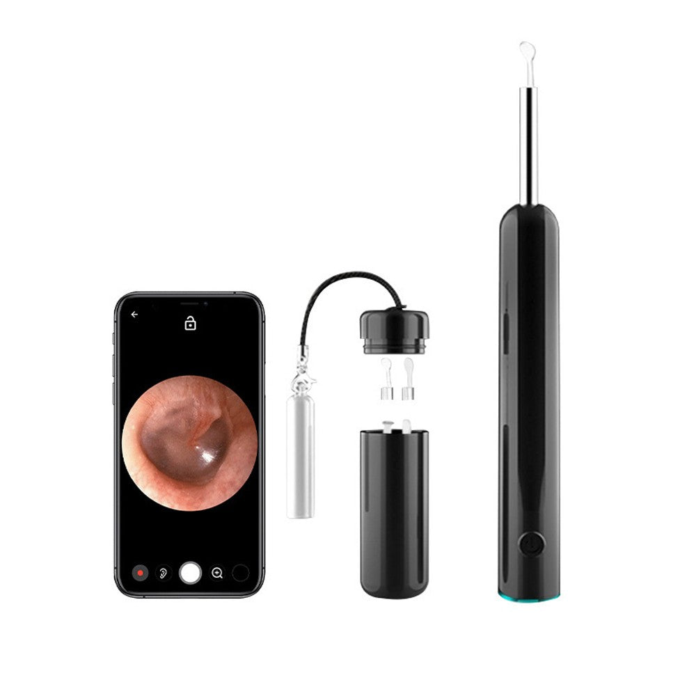 Wireless Otoscope Ear Wax Removal Kit Ear Cleaner with Light and Camera
