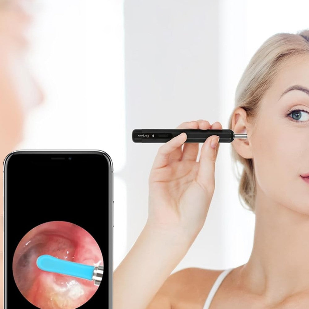 Wireless Otoscope Ear Wax Removal Kit Ear Cleaner with Light and Camera