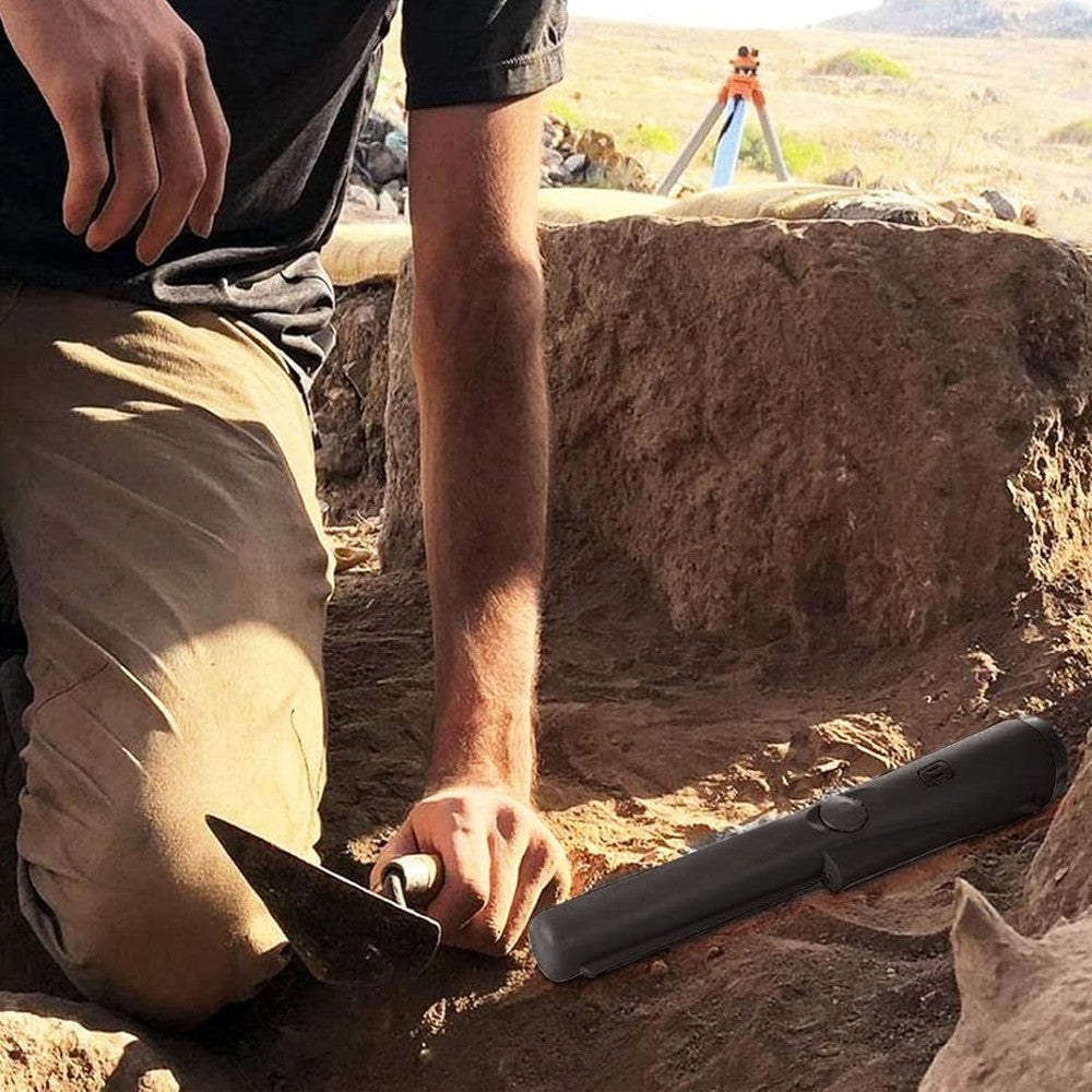 Handheld Water-resistant Metal Detector Automatic Pinpointer Black