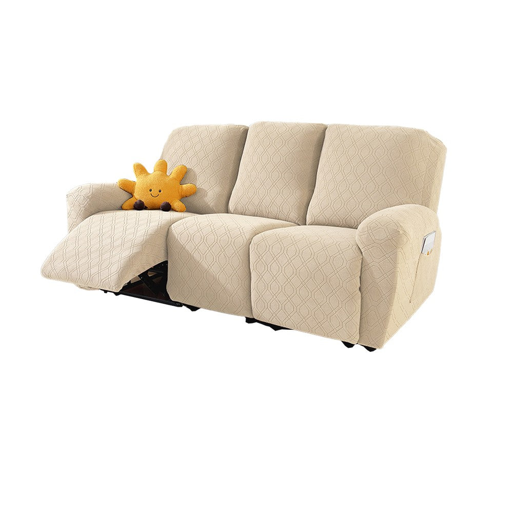 Recliner Cover Sofa Couch Cover Recliner Slipcover Beige