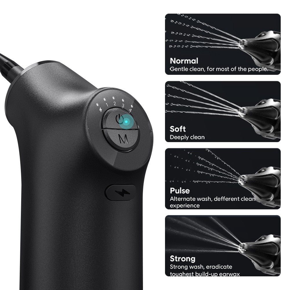 Water Powered Ear Cleaner Portable Electric Ear Wax Remover Kit