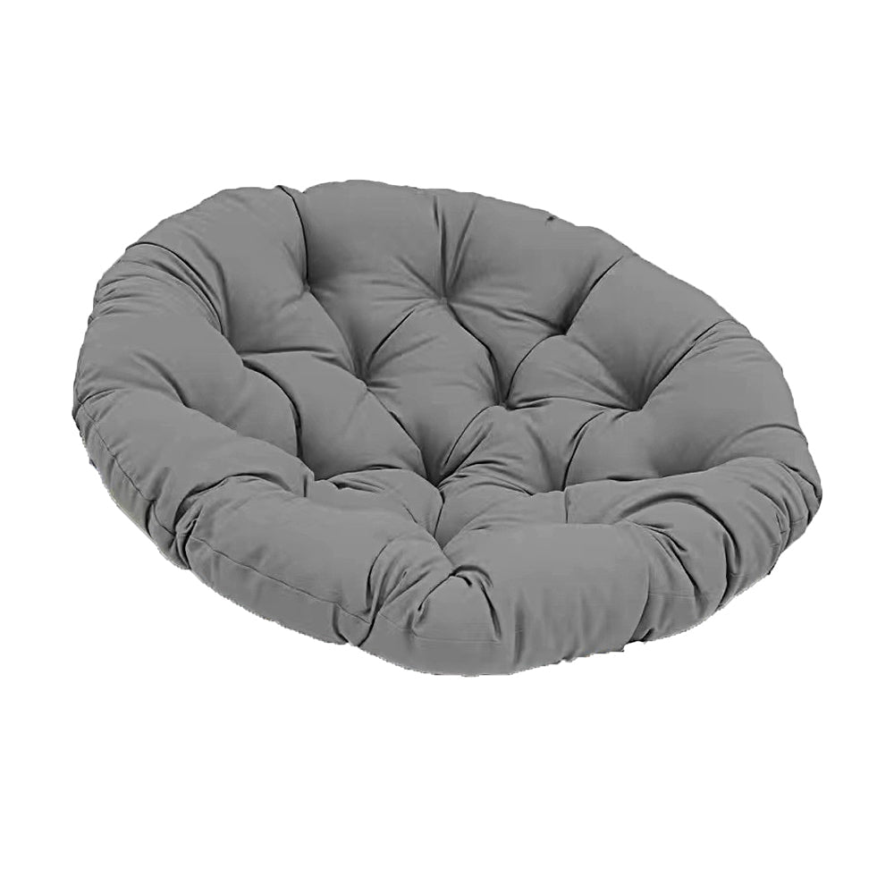 Round Chair Cushion Hanging Egg Chair Cushion Swing Chair Seat Pad Relax Cushion Gray