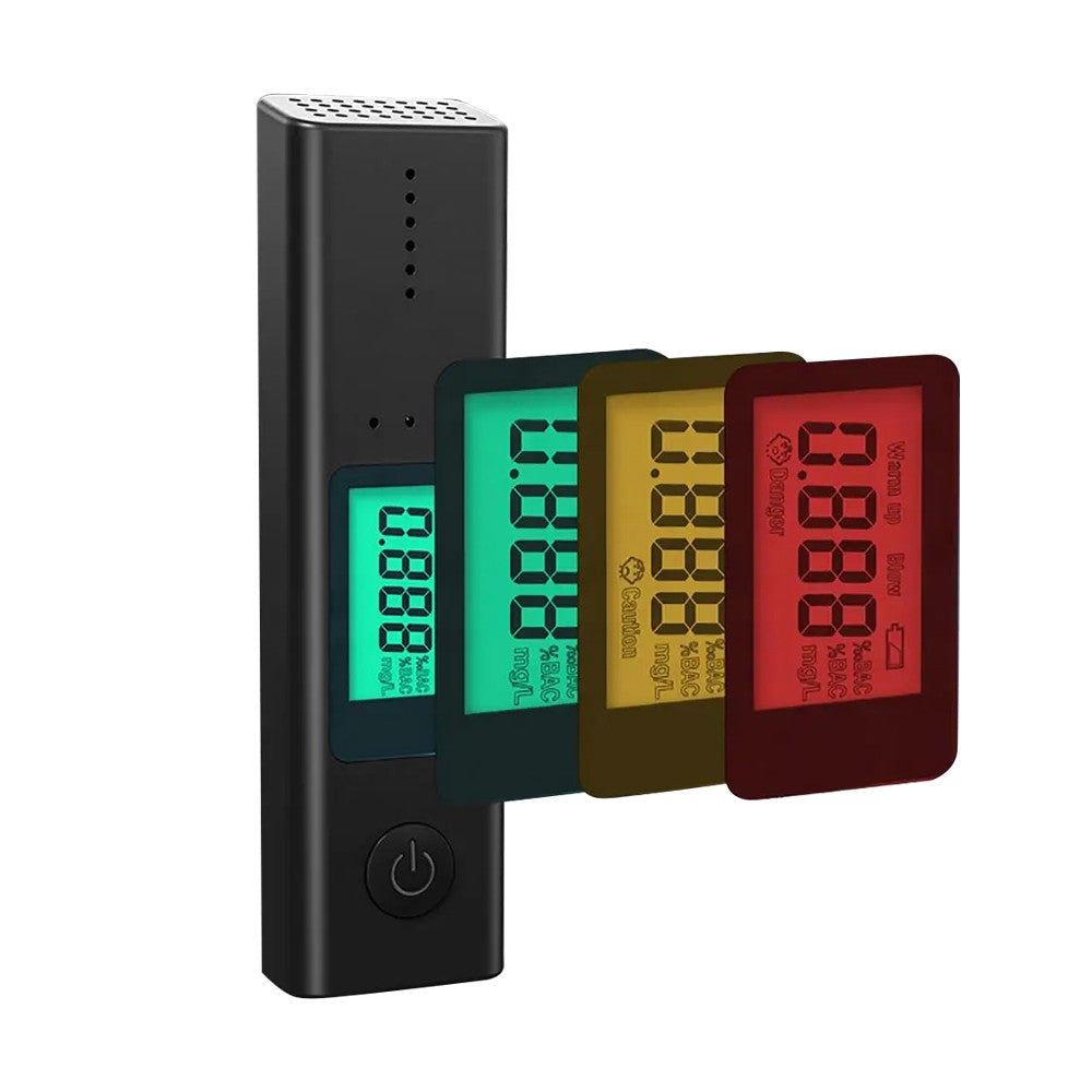 Digital LCD Breathalyzer Portable Breath Alcohol Tester Alcohol Detector