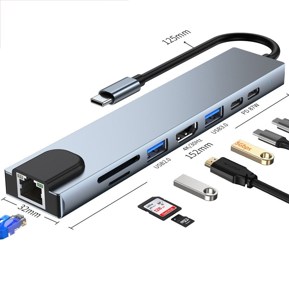 Multi-Interface Docking Station Multiport Adapter