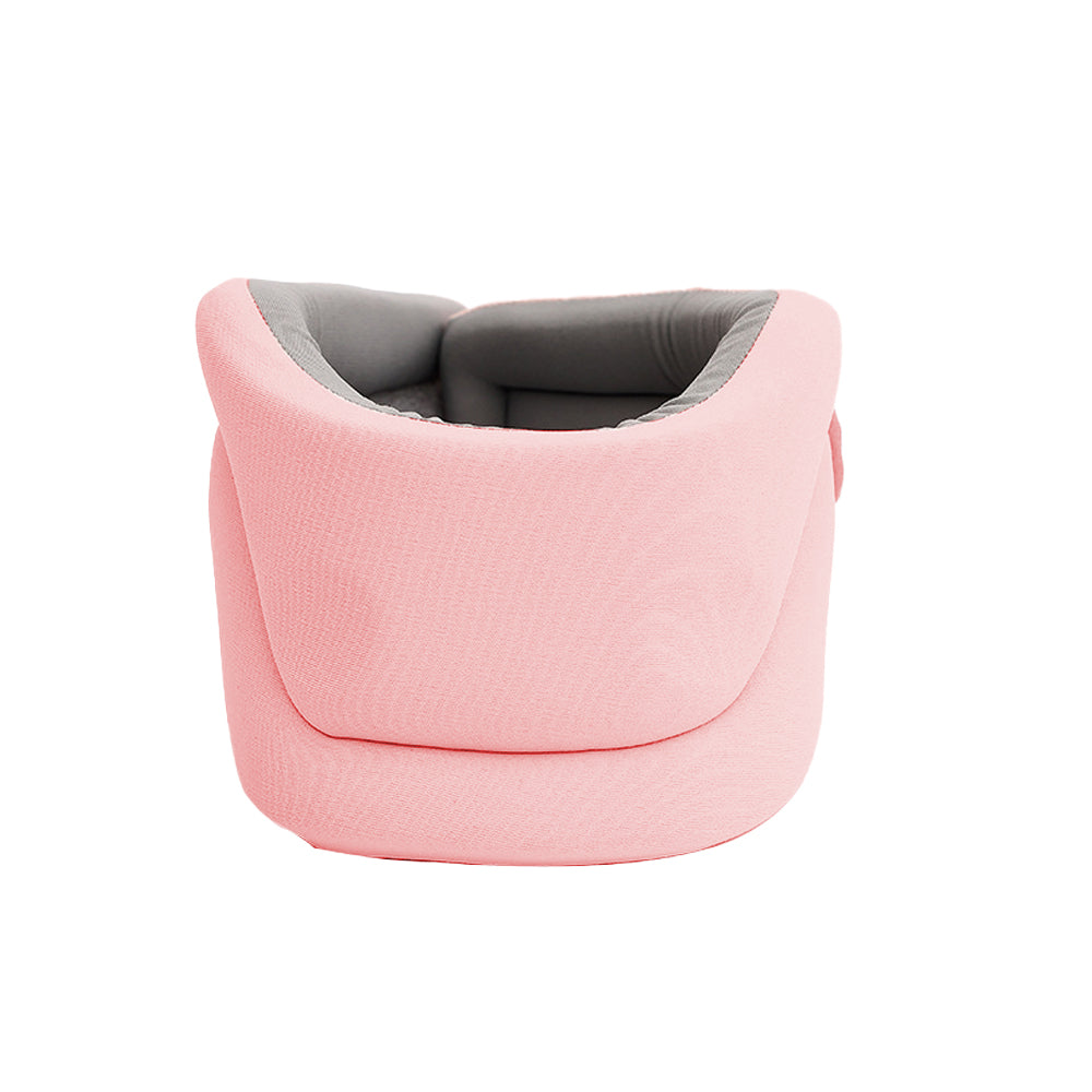 Cervicorrect Neck Brace Cervical Support Ergonomic Neck Collar for Travel Napping Pink