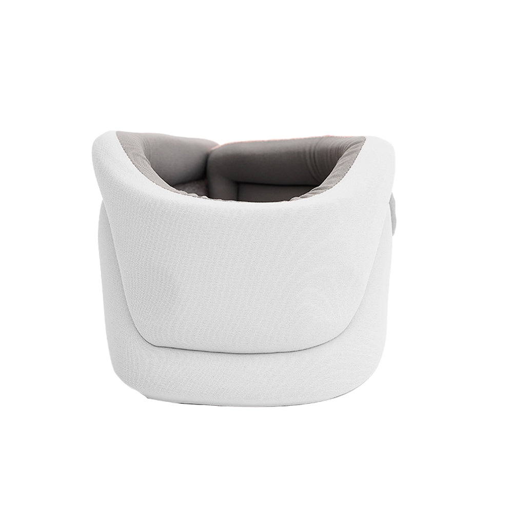 Cervicorrect Neck Brace Cervical Support Ergonomic Neck Collar for Travel Napping White