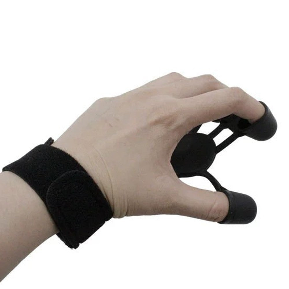 2Pcs Finger Exerciser Hand Grip Strength Trainer Hand Finger Strengthener