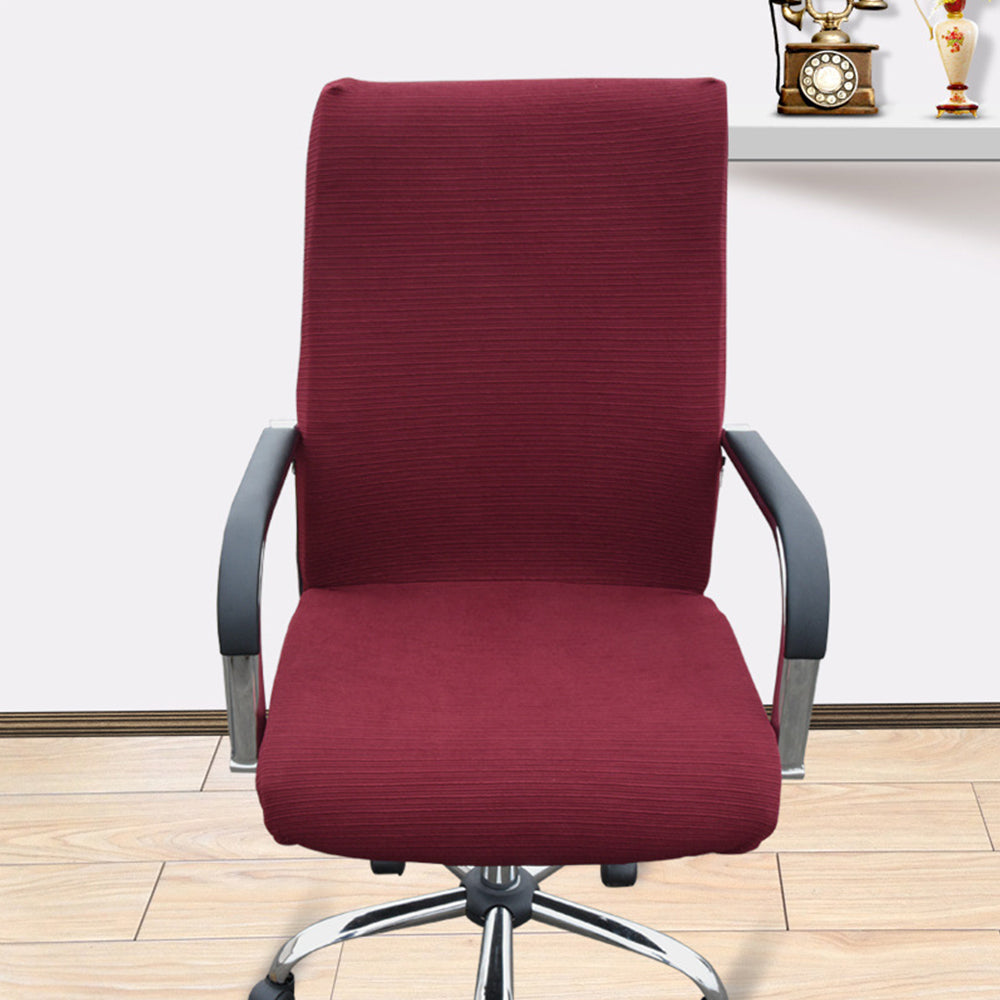Stretchy Office Chair Cover -Red